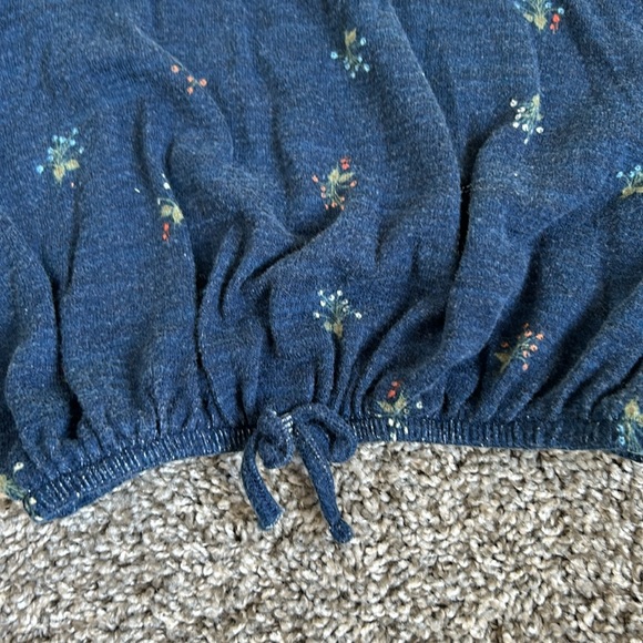 Crop long sleeve toddler girl T size 3T Old Navy - Picture 3 of 5